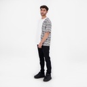 T-shirt oversized homme manches courtes IMPRIME FORMES TEPSI