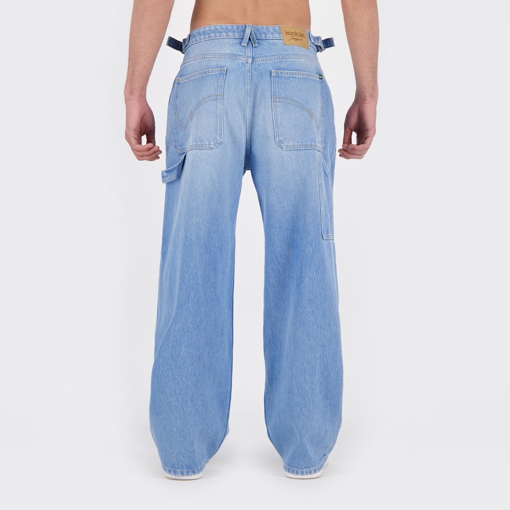 Carpenter baggy unisexe en jeans -KARIM 2.0