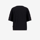 T-shirt femme manches courtes avec boutons pressions  فخار يكسر بعضو