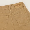 Wide leg fille en jeans