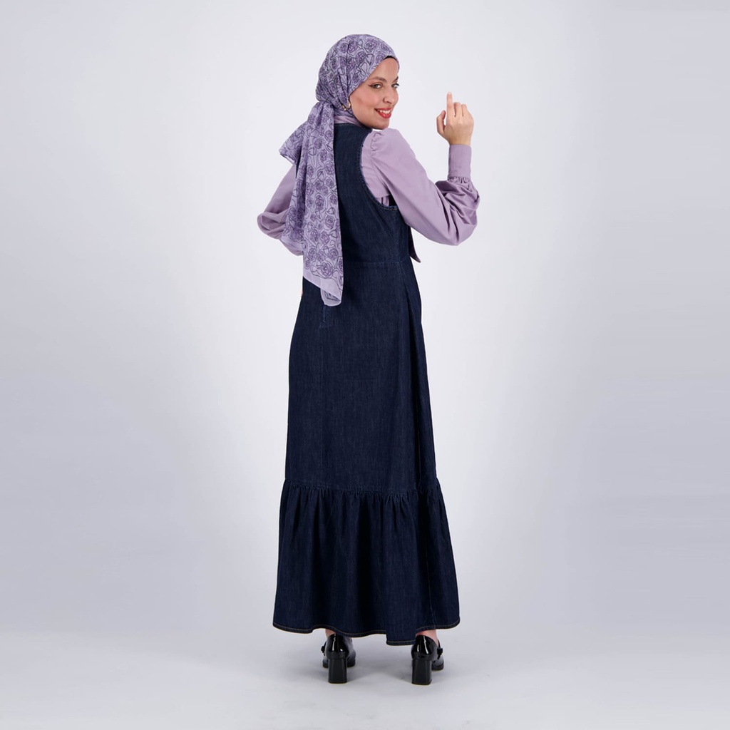 Foulard Flament &amp; fleur Violet
