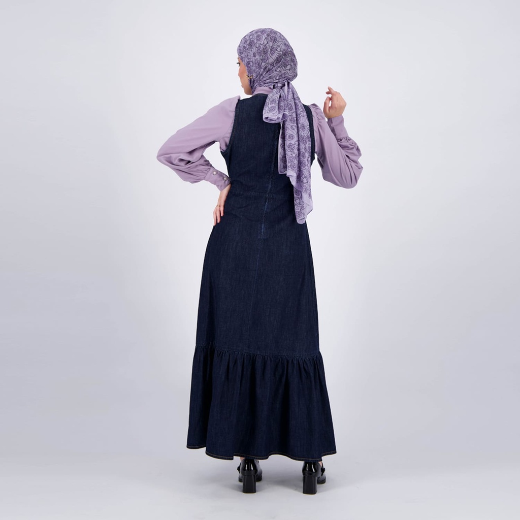 Foulard Flament &amp; fleur Violet
