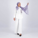 Foulard Flament &amp; fleur Violet
