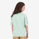 T-shirt fille manches courtes avec boutons pressions  ملا جو