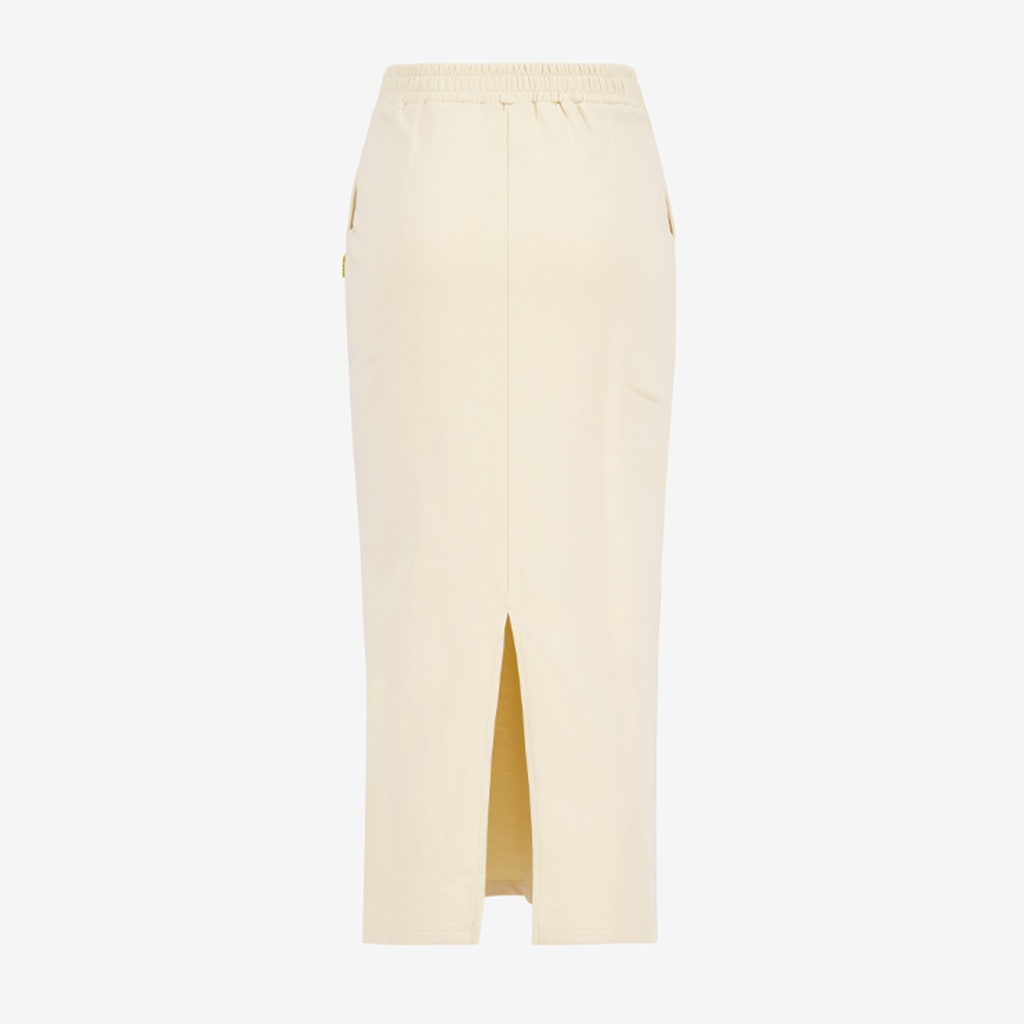 Jupe midi femme avec bande à la taille croisée