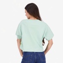 T-shirt sur taille femme manches courtes  شبي FRAISE MAL A L'AISE ??