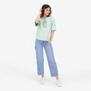 T-shirt femme manches courtes avec boutons pressions  ملا جو