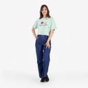 T-shirt sur taille femme manches courtes  شبي FRAISE MAL A L'AISE ??