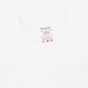T-shirt côtelé femme manches à volant en chaine et trame
