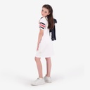 T-shirt robe fille manches courtes  KONTAKT