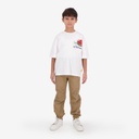 T-shirt oversized garçon manches courtes  مستكوزي
