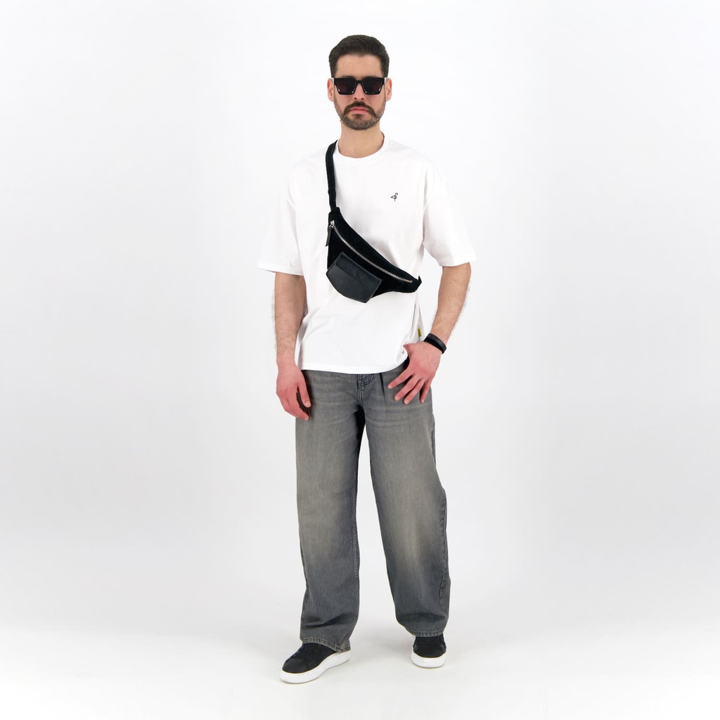 T-shirt oversized unisexe adulte manches courtes  3.0 جريدة