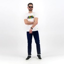 T-shirt unisexe adulte manches courtes SUPER TOUNSI