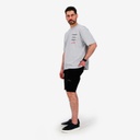 T-shirt oversized homme manches courtes FRIENDS LOVE WORK فلوس