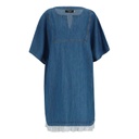 Robe femme manches kimono en jeans -THURAYA