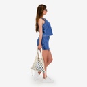 Skort femme avec noued en jeans - SOUKAINA 2.0