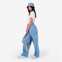 Carpenter baggy unisexe en jeans - KARIM 2.0