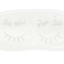 Masque de sommeil unisexe en coton  نسكر  عيني نحلم بيك