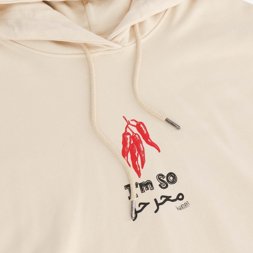 Hoodie homme manches courtes I'M SO محرحر