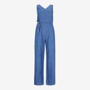 Combinaison fluide femme en jeans-TAMARA