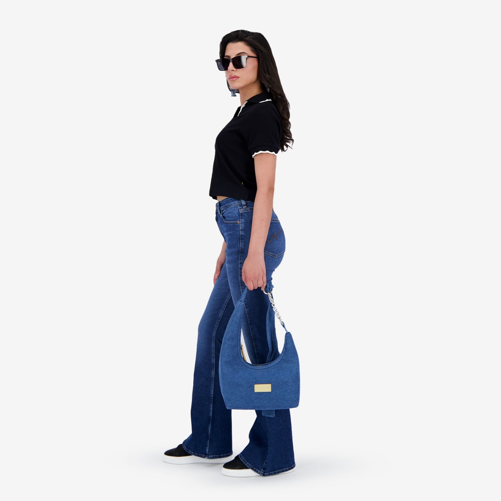 Polo côtelé femme manches courtes