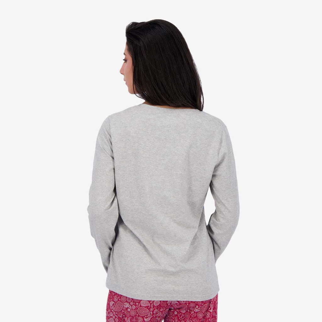 Pyjama femme Manches Longues self care كون كيما إنت