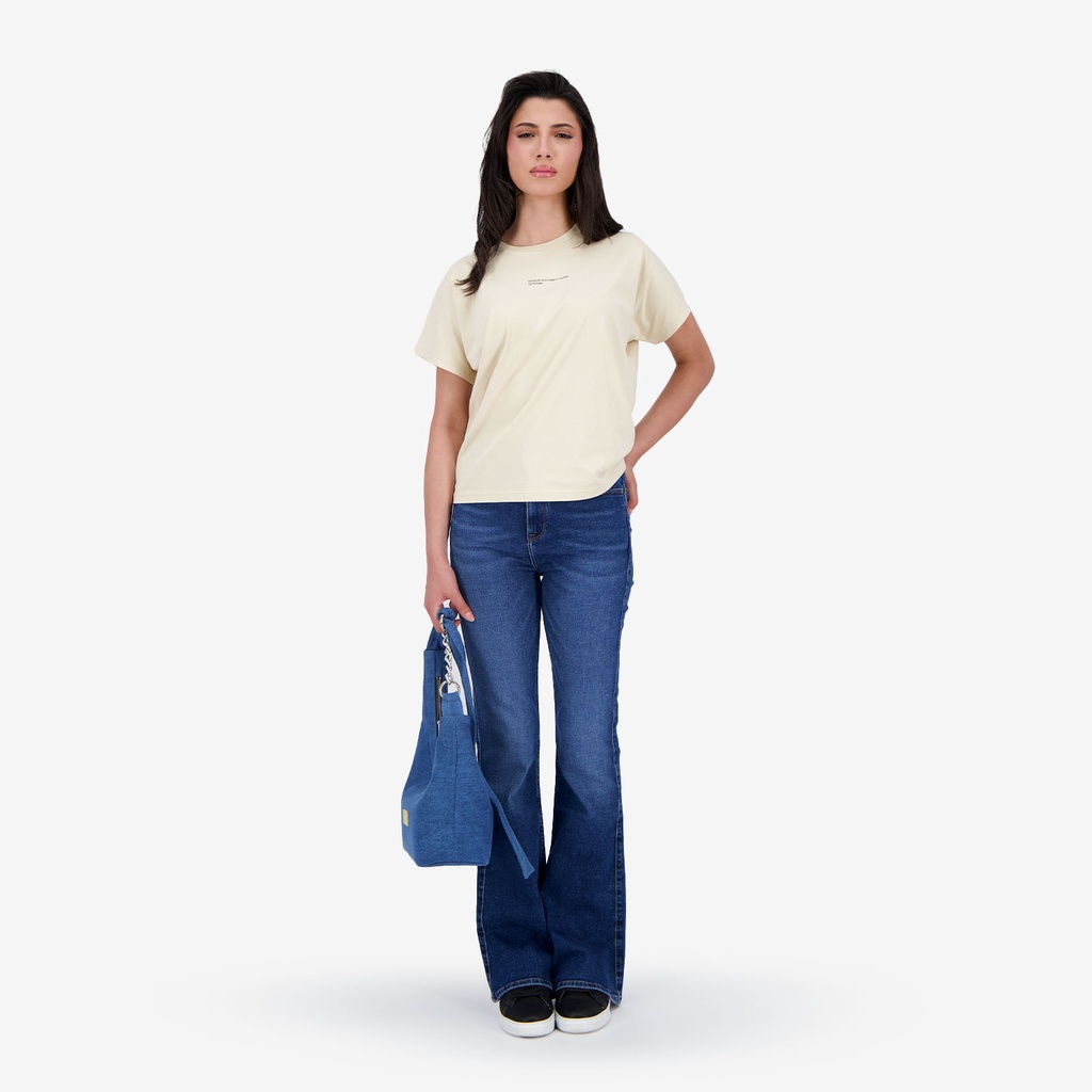 T-shirt femme manche tombante MADE IN TUNISIA