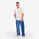 Upcycling t-shirt oversized homme manches courtes MARGOUM &amp; LOSANGE VERSION 1