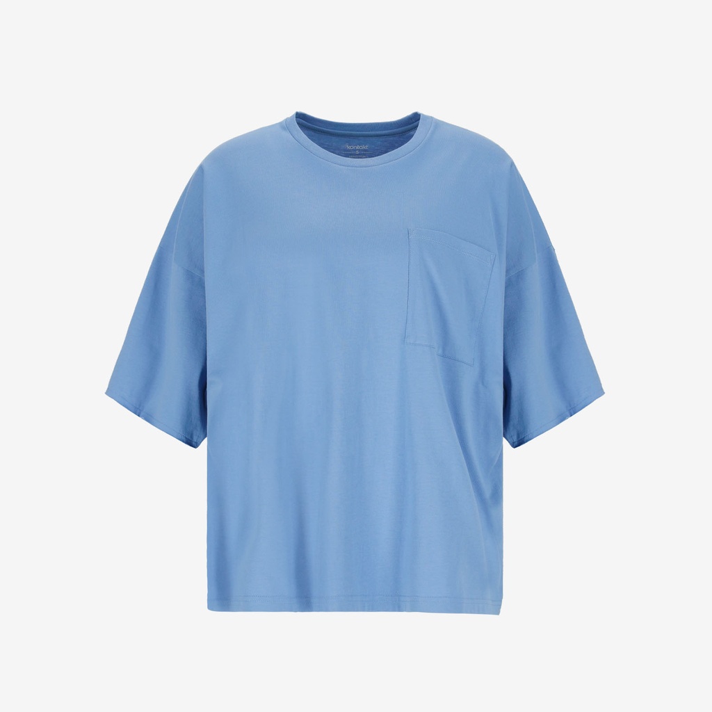 T-shirt  oversized sur taille  avec poche  plaqué