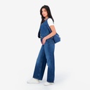 Gilet femme sans manches en jeans GHALIA  2.0