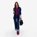 Straight jeans femme a revers SARRA 3.0