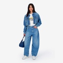 Balloon jeans femme- BAYA