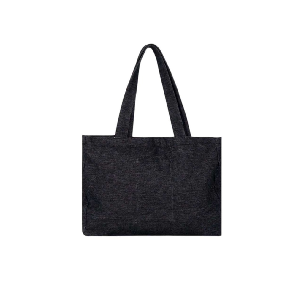 Tote bag unisexe en jeansمن القلب للقلب