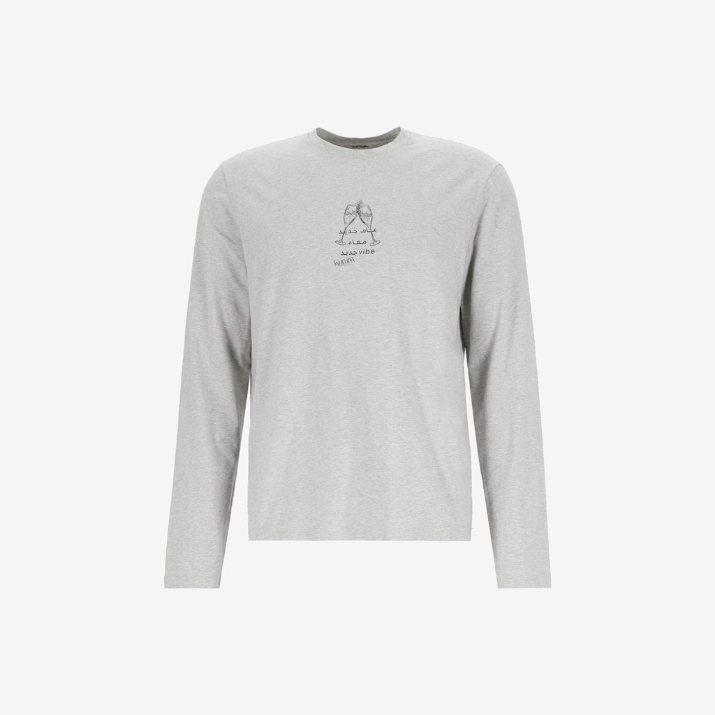 Pyjama unisexe Adulte manches Longues عام جديد معاه Vibe جديد