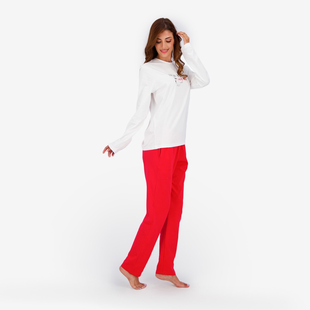 Pyjama unisexe Adulte manches longues NEW YEAR SAME ME