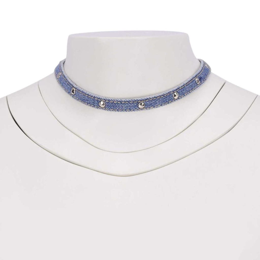 Chocker en denim