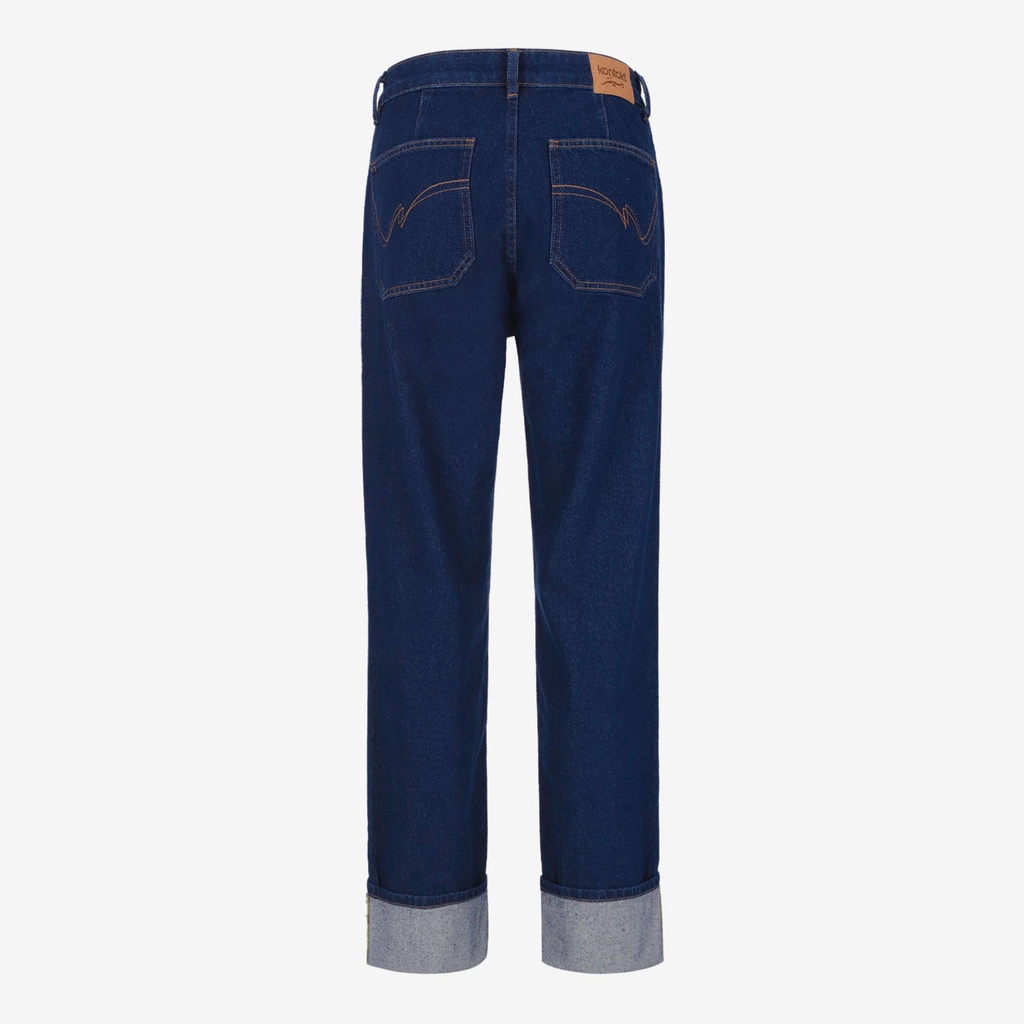 Straight jeans femme a revers SARRA 3.0