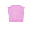 Sweat femme sans manches avec broderie