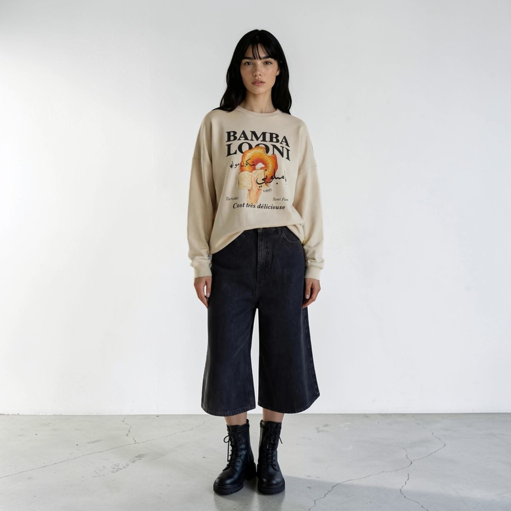 Sweat femme  oversized BAMBALOONI