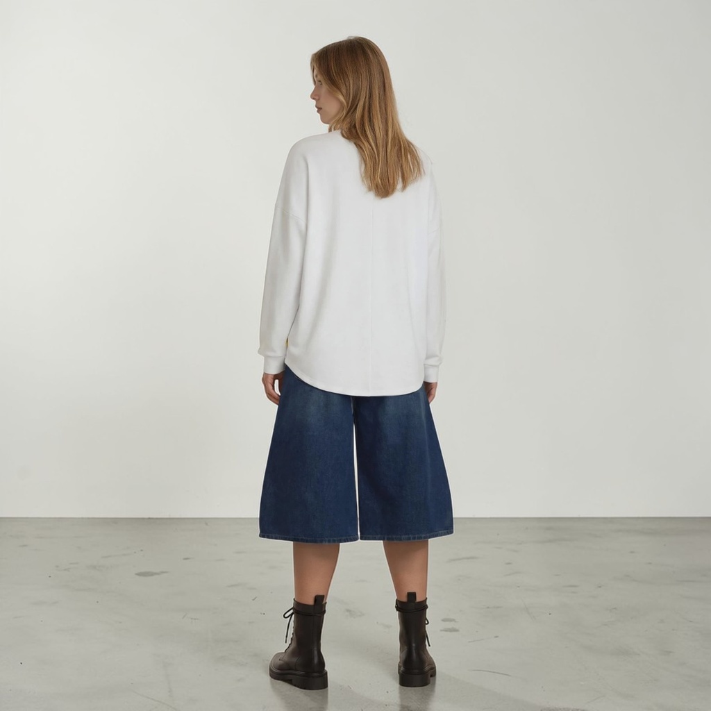 Bermuda femme en jeans- Badira