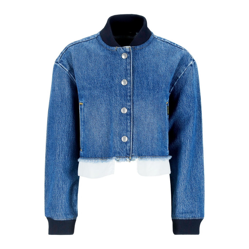 Bombers fille en jeans