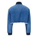 Bombers fille en jeans