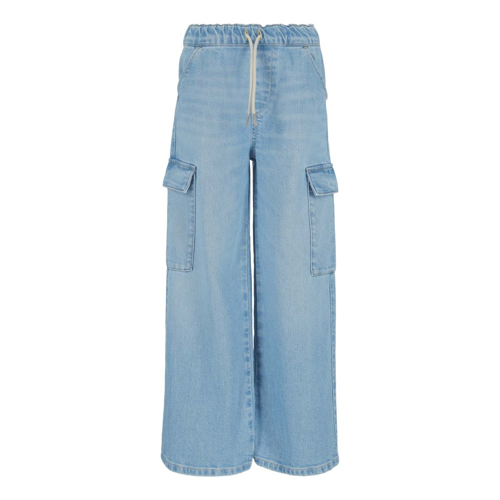 Cargo fille en jeans