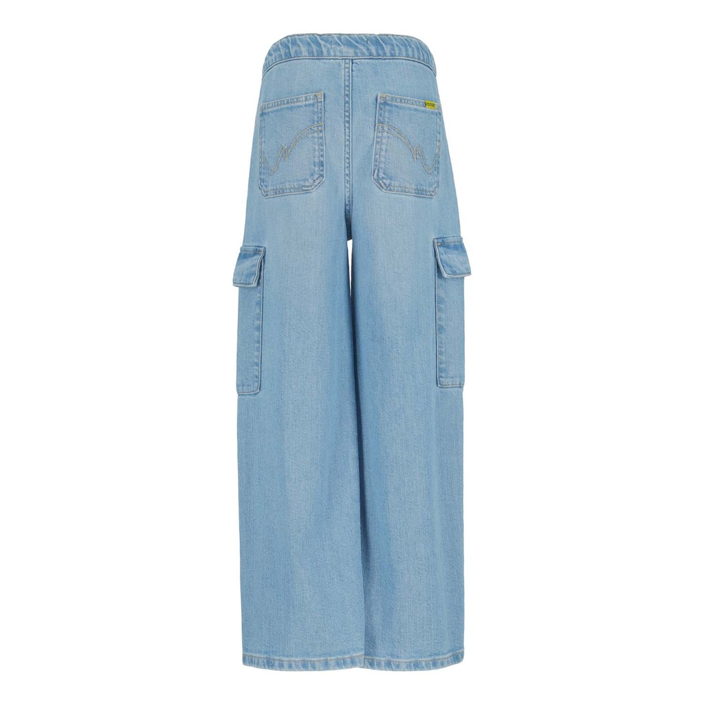 Cargo fille en jeans