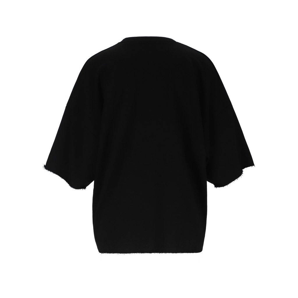 Sweat oversized femme manches courtes There’s no planet B