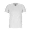 T-shirt homme manches courtes col V avec broderie