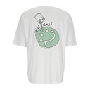 T-shirt oversized homme manches courtes اضحك لدنيا