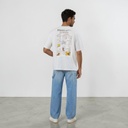 T-shirt oversized unisexe  manches courtes JARIDA