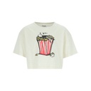 Pyjama fille t-shirt crop et short POP CORN