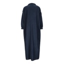 Robe jebba femme avec broderie en jeans